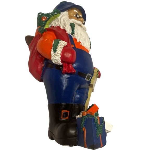 Florida Gators Santa Figurine 10.5” NCAA Xmas Decor “The Swamp” Licensed - Picture 3 of 13